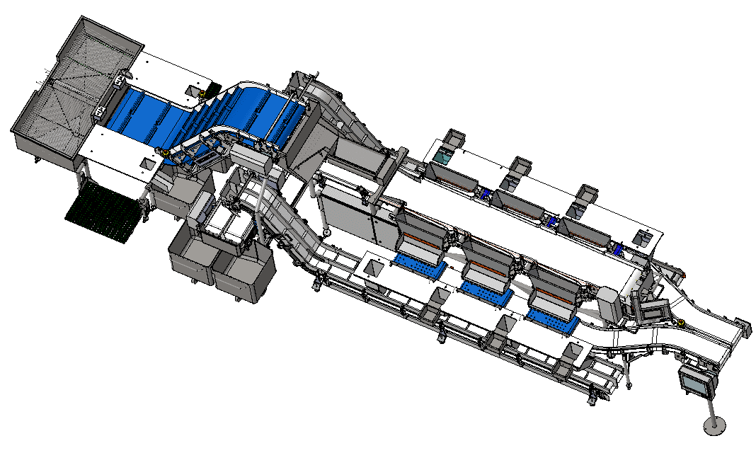 SF Engineering Salmon Filleting and Trimming System