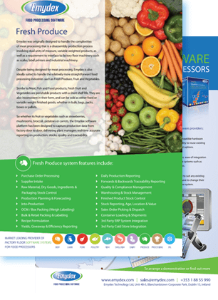 Emydex Industry Brochure Fresh Produce