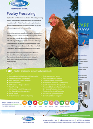 Emydex Industry Brochure Poultry