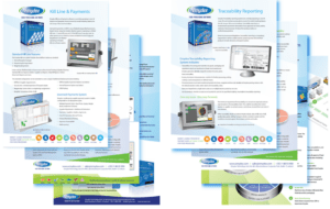 Brochures for the Food Processing Software Features