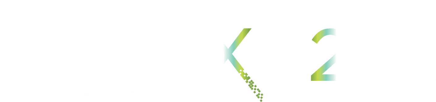 Emydex 20th Anniversary Logo White