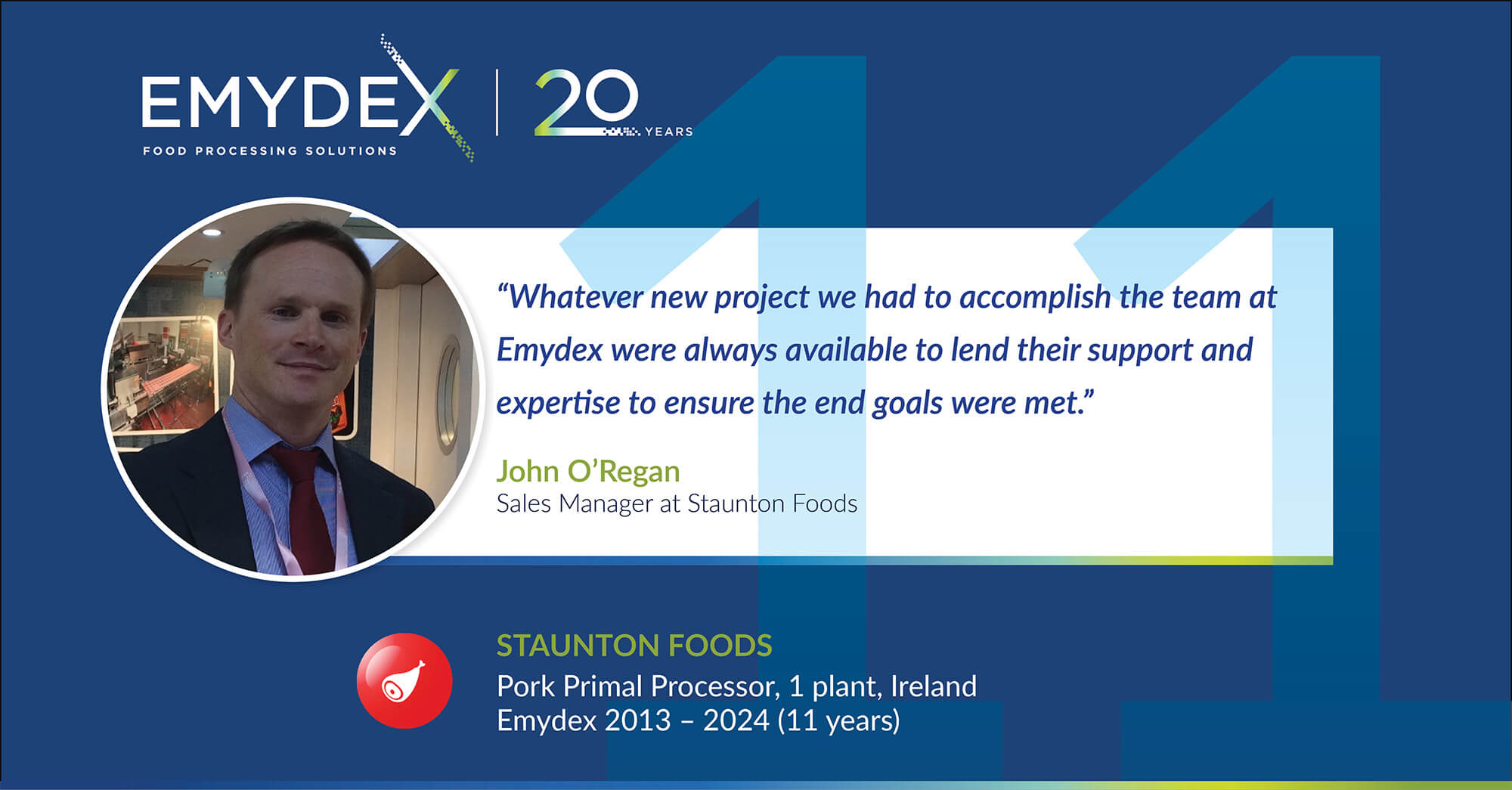 Emydex LinkedIn Countdown 11 Staunton Foods