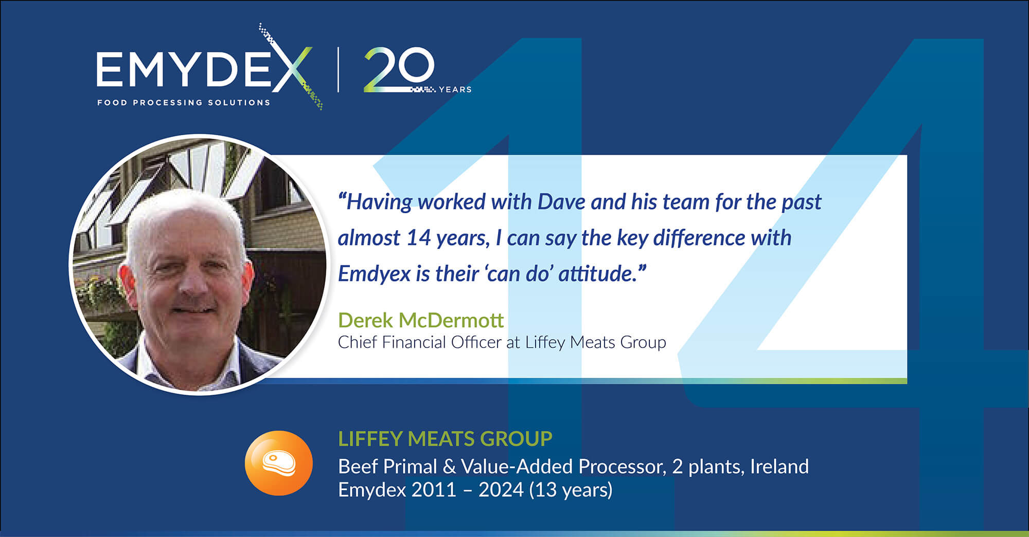 Emydex LinkedIn Countdown 14 Liffey Meats Group