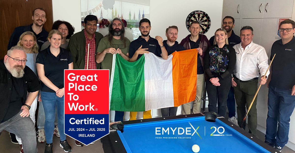 Emydex team celebrating Great Place to Work Certification​